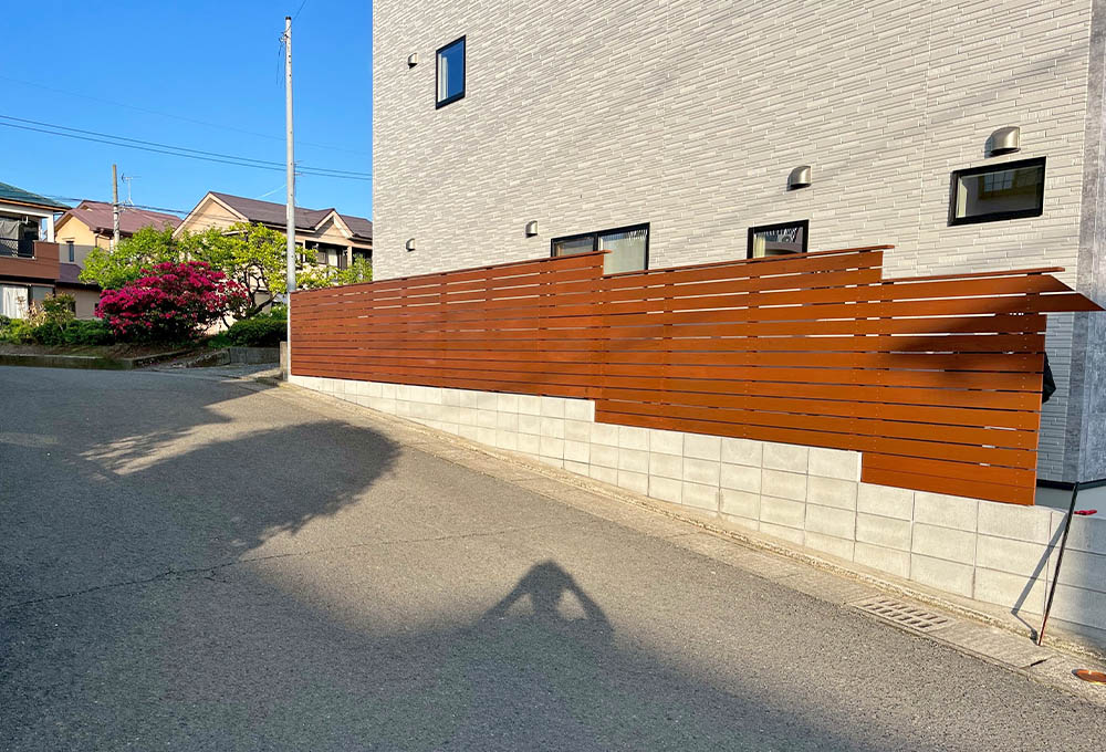 住宅外構工事（コンクリート・ブロックなど）画像